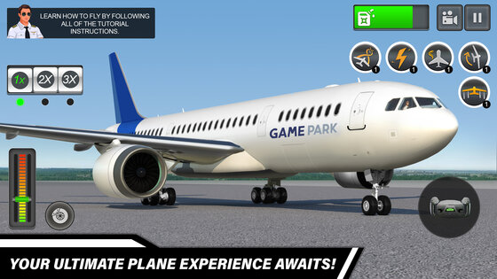 Pilot Simulator: Airplane Game 1.47.1. Скриншот 9