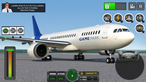 Pilot Simulator: Airplane Game 1.47.1. Скриншот 25