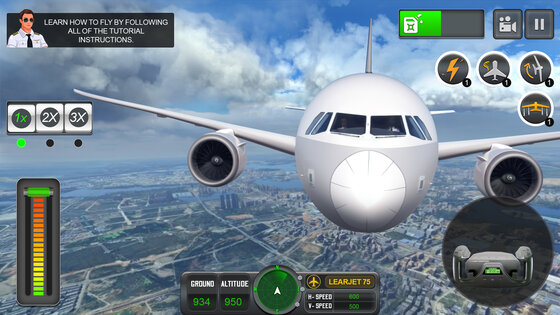 Pilot Simulator: Airplane Game 1.47.1. Скриншот 26