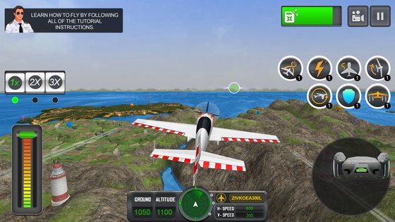 Pilot Simulator: Airplane Game 1.47.1. Скриншот 27