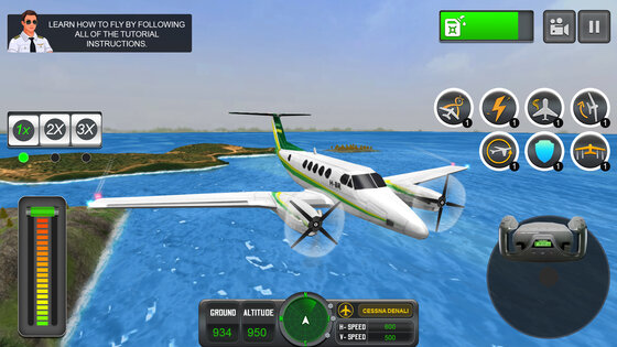 Pilot Simulator: Airplane Game 1.47.1. Скриншот 28
