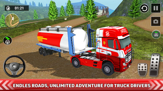 Oil Truck Games: Driving Games 5.4.3. Скриншот 16