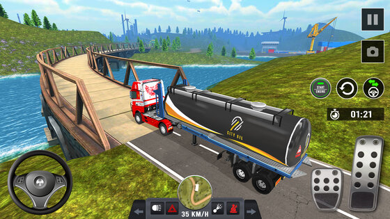 Oil Truck Games: Driving Games 5.4.3. Скриншот 27