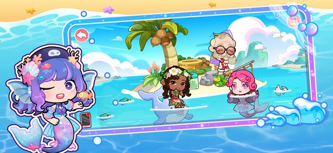 Tut World: Fashion Mermaid Life 1.0.23. Скриншот 1