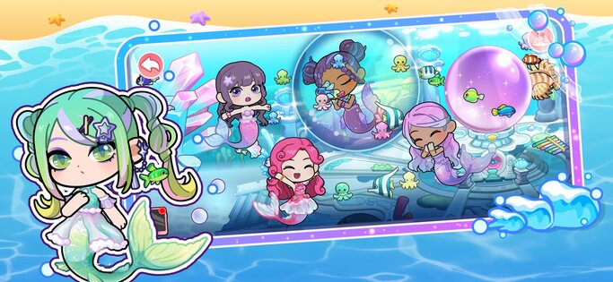 Tut World: Fashion Mermaid Life 1.0.23. Скриншот 4