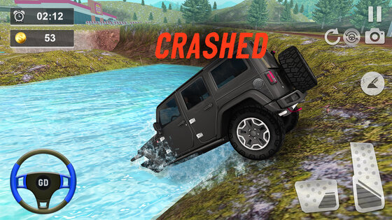 Offroad Jeep Driving — 3D Game 4.5.0. Скриншот 2