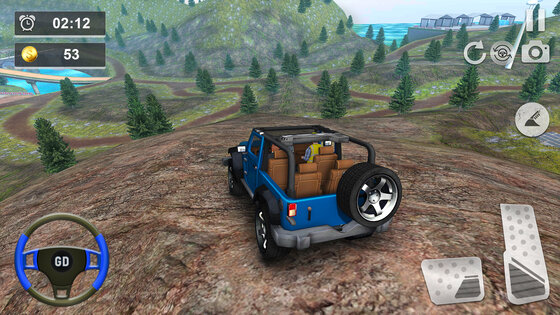 Offroad Jeep Driving — 3D Game 4.5.0. Скриншот 5