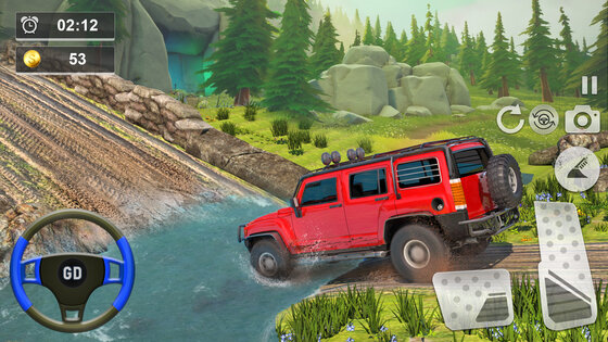 Offroad Jeep Driving — 3D Game 4.5.0. Скриншот 11