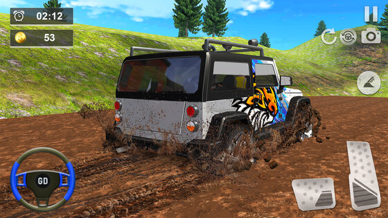 Offroad Jeep Driving — 3D Game 4.5.0. Скриншот 14