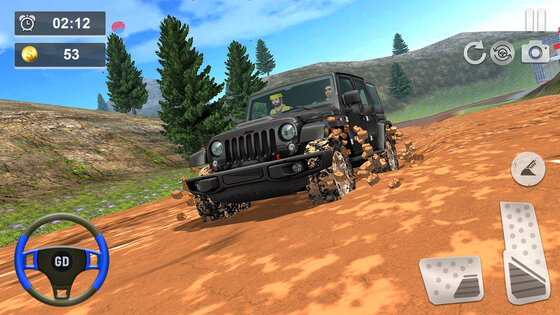 Offroad Jeep Driving — 3D Game 4.5.0. Скриншот 23
