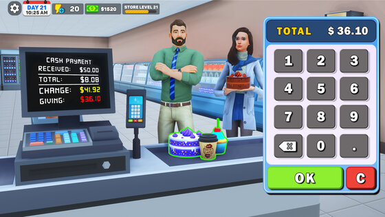 Bakery Supermart Simulator 0.1.28. Скриншот 5