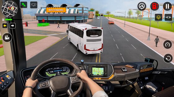 City Bus Simulator City Game 1.53. Скриншот 11