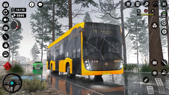 City Bus Simulator City Game 1.53. Скриншот 13