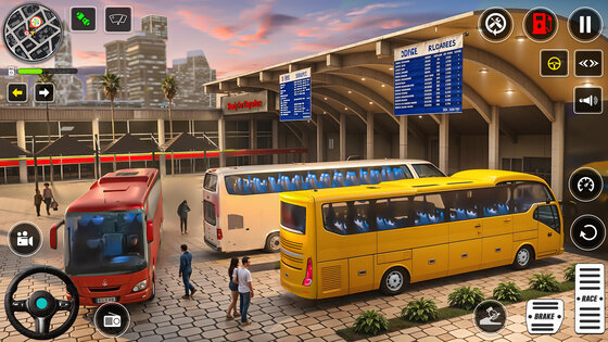 City Bus Simulator City Game 1.53. Скриншот 16