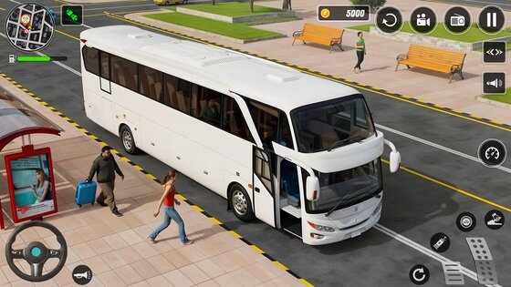 City Bus Simulator City Game 1.53. Скриншот 18