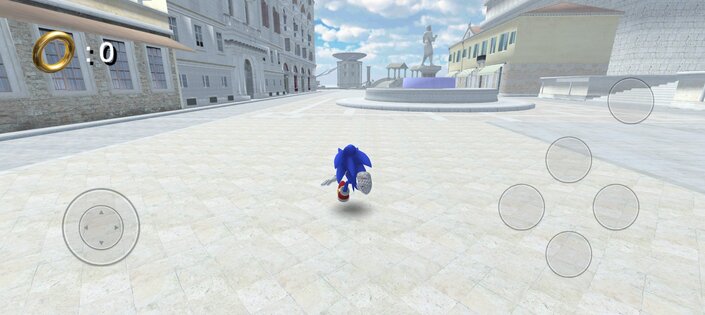 Sonic The Hedgehog 3D Remake. Скриншот 2