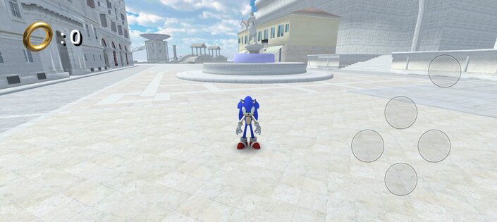 Sonic The Hedgehog 3D Remake. Скриншот 3