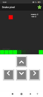 Snake pixel 1.0. Скриншот 1