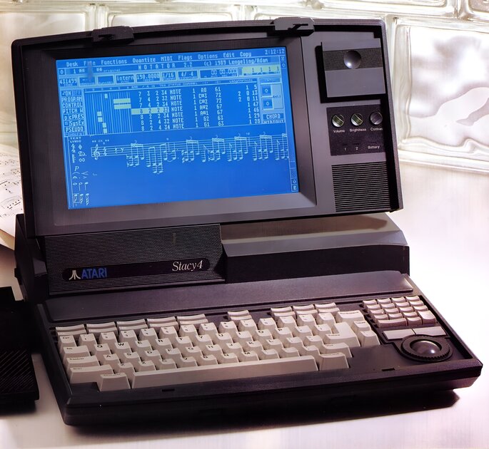 Atari Stacy — этот компьютер создан для музыки