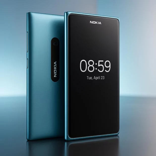 Как бы выглядел смартфон Nokia N9, если бы его выпустили в 2025 году?