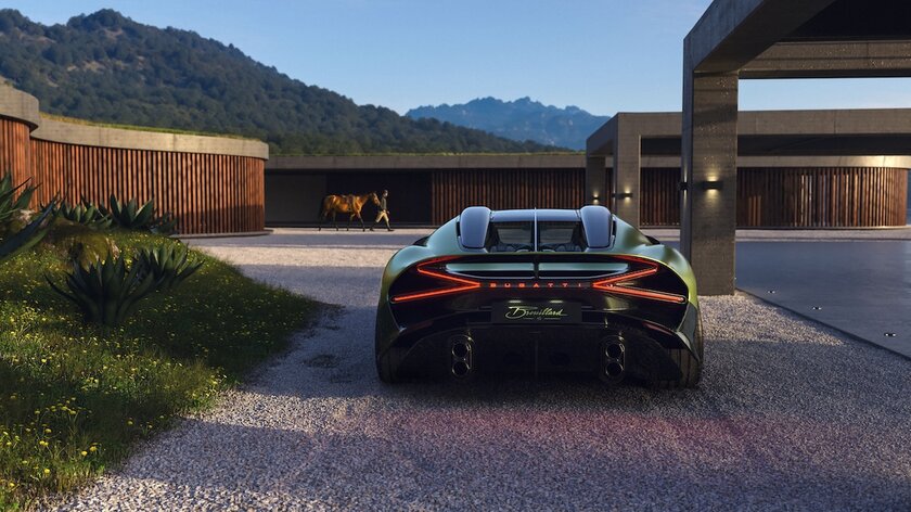 Bugatti представила роскошный суперкар Brouillard: единственный в своём роде