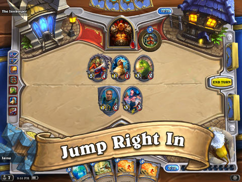 Hearthstone официально вышла на iPad