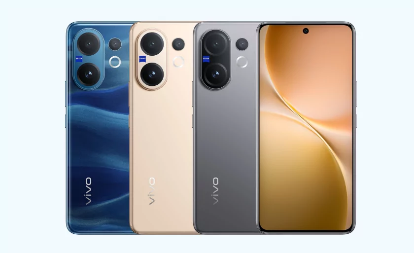 Представлен Vivo V60: смартфон с Google Gemini, защитой IP68/IP69 и батареей 6500 мАч