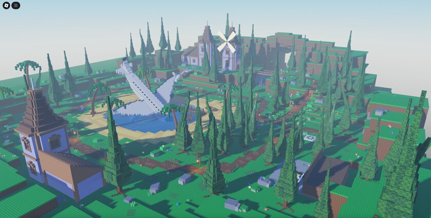 Геймер создал свою первую карту в редакторе Roblox: давайте оценим её от 1 до 10