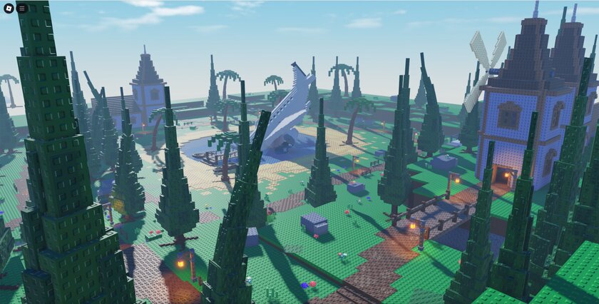 Геймер создал свою первую карту в редакторе Roblox: давайте оценим её от 1 до 10