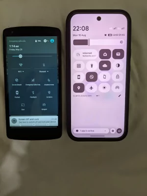 Android 6 и Android 16 — разница в 10 лет