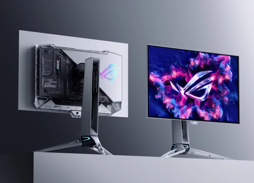 ASUS представила самый быстрый OLED-монитор в мире — ROG Swift OLED PG27AQWP-W