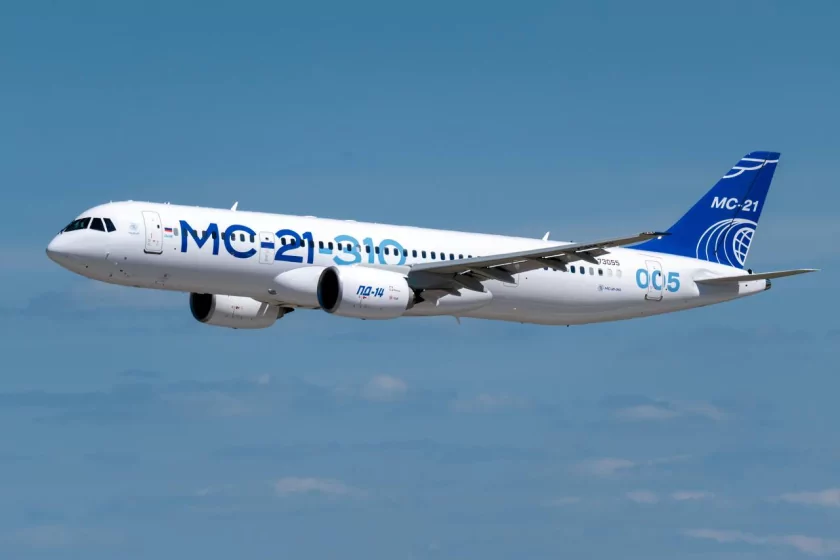 Российский самолёт МС-21 обходит Boeing и Airbus по уровню технической новизны