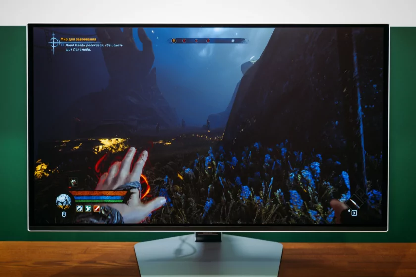 Отличный монитор без переплаты за лишние функции: обзор Samsung Odyssey OLED G8 G81SF UHD — Дисплей. 1
