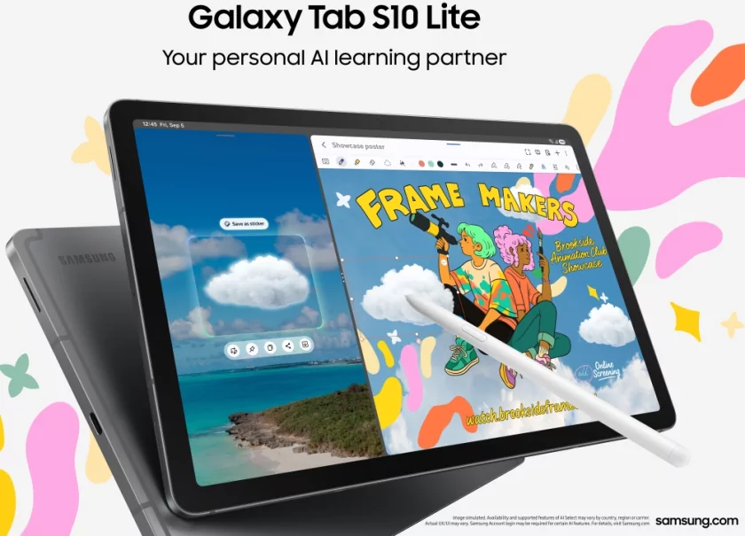 Exynos 1380, S Pen и Galaxy AI: Samsung представила Galaxy Tab S10 Lite