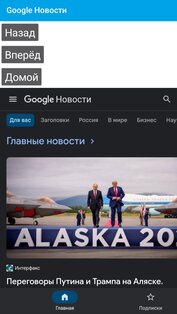 Krestuk Browser. Скриншот 7