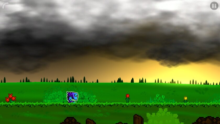 Уровень Tornado в Geometry dash
