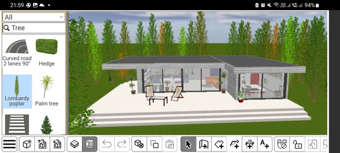 Sweet Home 3D 7.5.7. Скриншот 4
