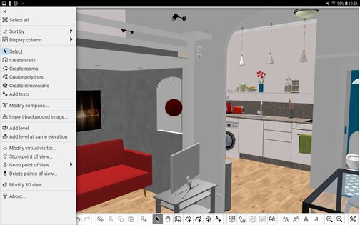 Sweet Home 3D 7.5.7. Скриншот 8