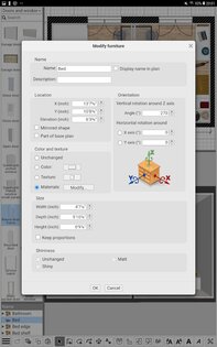 Sweet Home 3D 7.5.7. Скриншот 10