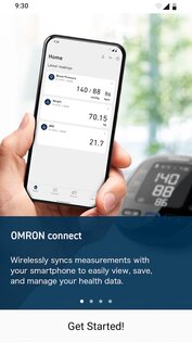 OMRON connect 011.001.00002. Скриншот 1
