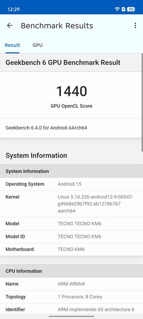 Обзор TECNO SPARK 40 Pro+. Интересный смартфон может быть и в недорогом ценовом сегменте — Чипсет. 2