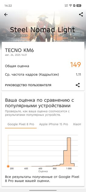 Обзор TECNO SPARK 40 Pro+. Интересный смартфон может быть и в недорогом ценовом сегменте — Чипсет. 8