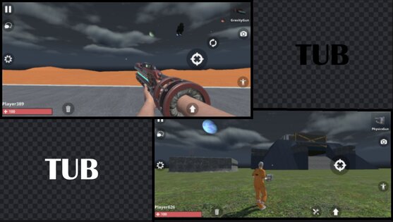 TUB: Gravity Sandbox 0.0.6. Скриншот 3