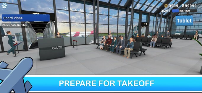 Cabin Crew Simulator 5.0. Скриншот 1