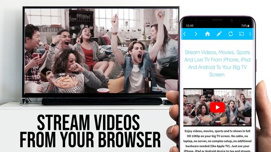 TV Cast for Chromecast 2.71. Скриншот 2