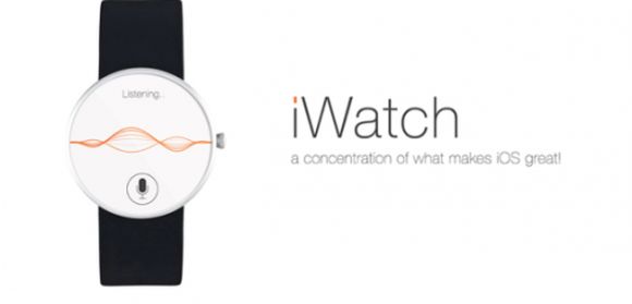 Концепт iWatch в стиле Motorola Moto 360
