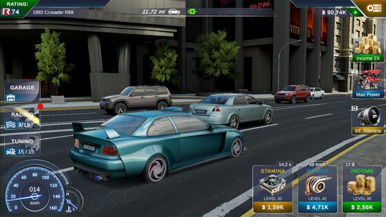 WeaveRacer - Idle Overtake 1.02.02. Скриншот 4