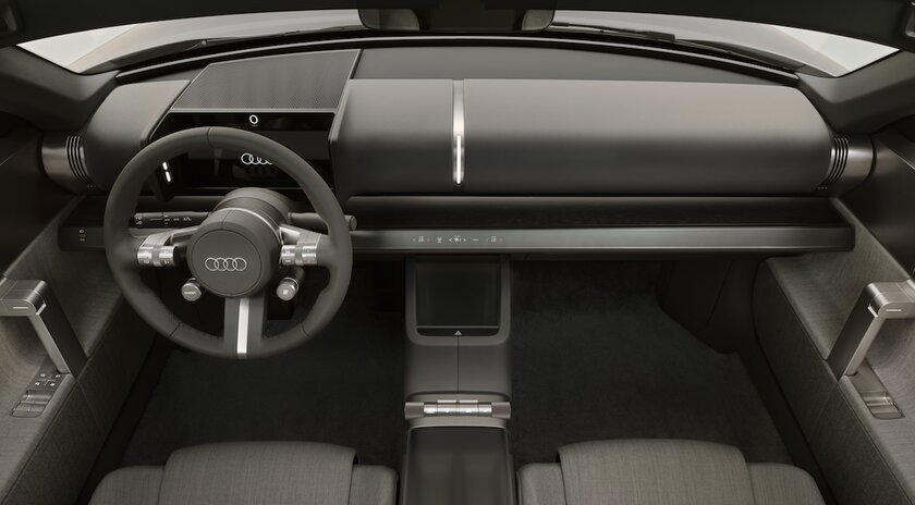 Аэродинамичный кузов и футуристичный салон: Audi представила Concept C