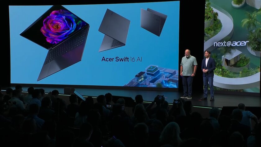 Acer анонсировала Swift 16 AI: первый ноутбук на базе Intel Panther Lake