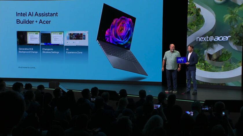 Acer анонсировала Swift 16 AI: первый ноутбук на базе Intel Panther Lake